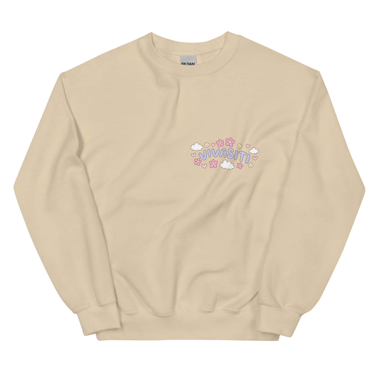 Vivasiti Pluck the Negativity Back Graphic Sweatshirt