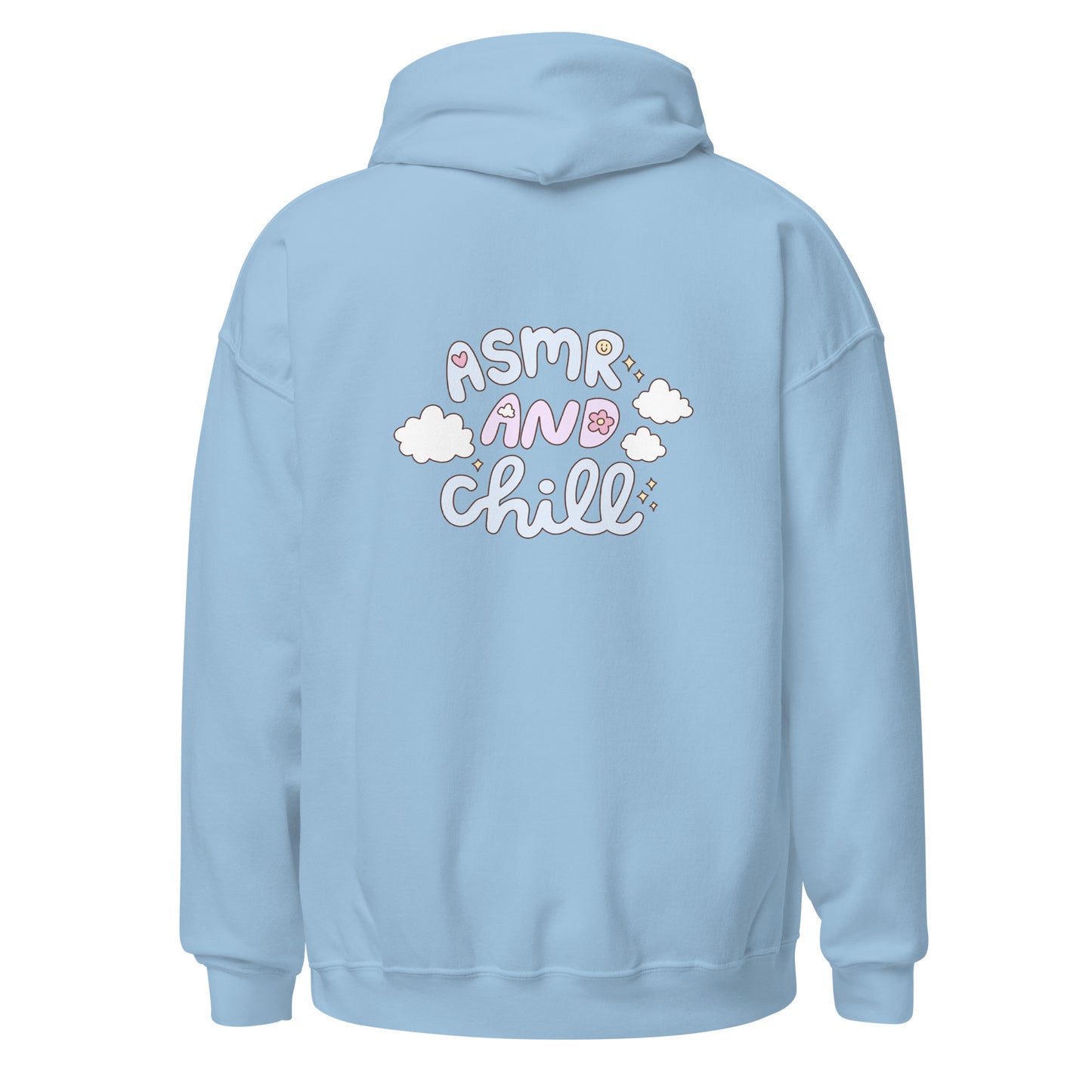 Vivasiti ASMR and Chill Back Graphic Hoodie