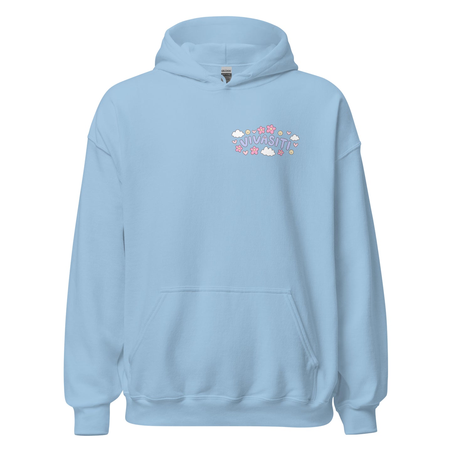 Vivasiti ASMR and Chill Back Graphic Hoodie