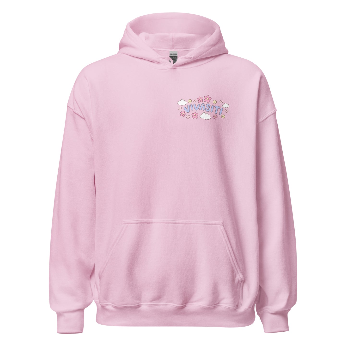 Vivasiti ASMR and Chill Back Graphic Hoodie