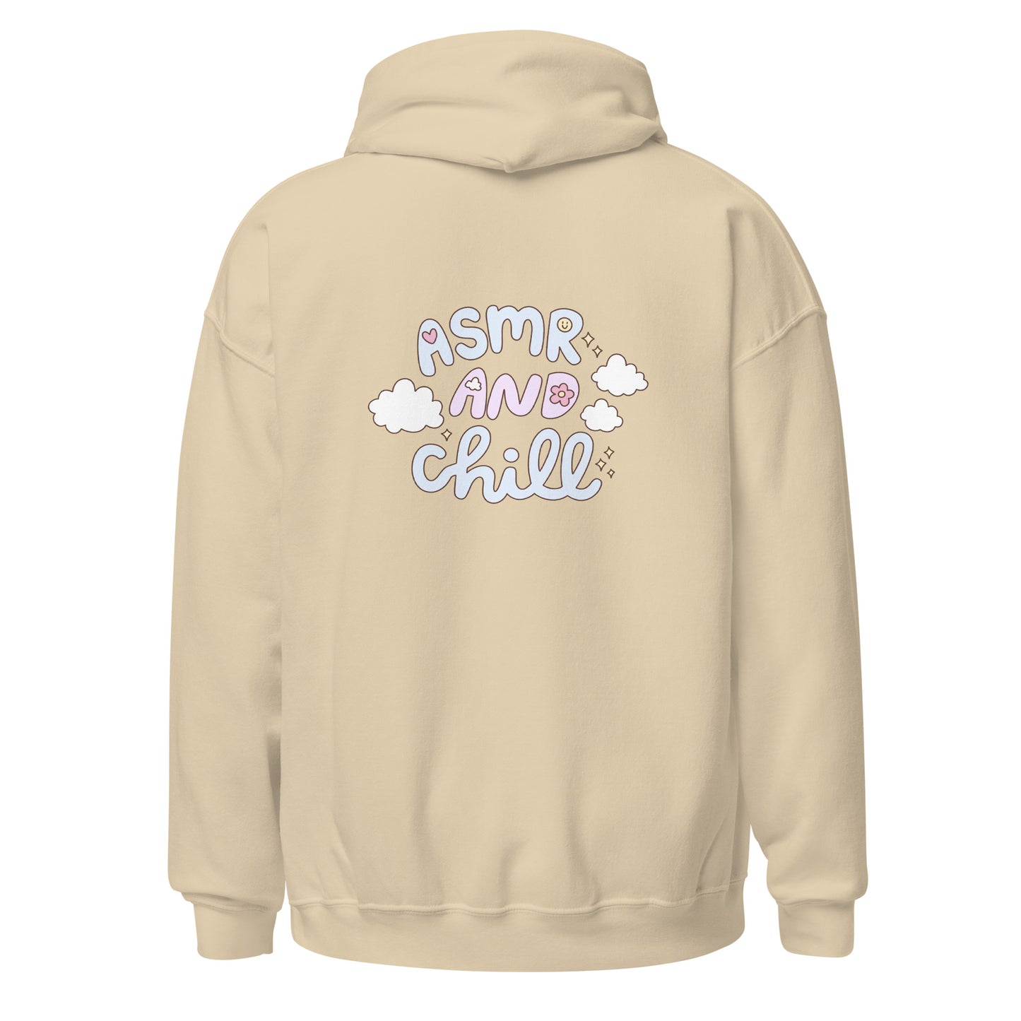 Vivasiti ASMR and Chill Back Graphic Hoodie